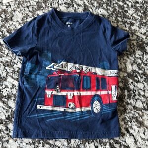 Carter's Blue and Red Fire Engine One Piece